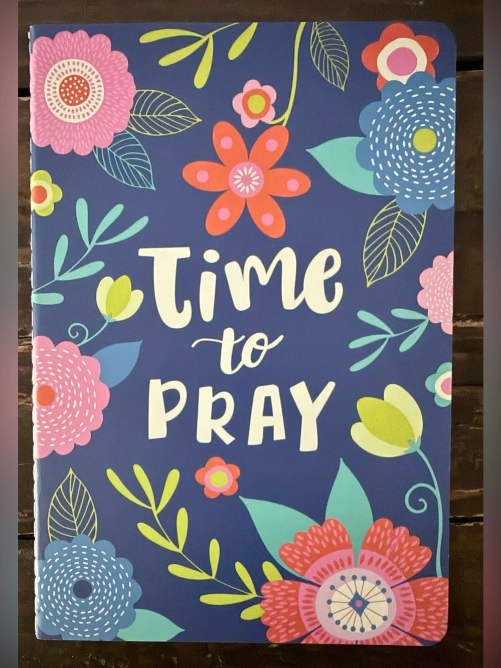 3 pc: Inspirational Religious Notebooks Teal, Turquoise & Navy Floral NEW